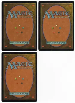 Duress x3 3x 1998 Urza's Saga Black Common Sorcery MTG LP AZ2 - Image 2