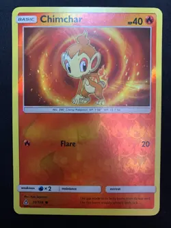 CHIMCHAR REVERSE HOLO - 20/156 - SM ULTRA PRISM - POKEMON CARD - LP - Image 1