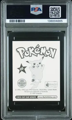 1999 MERLIN POKEMON #S20 MAGIKARP-PRISM PSA 6 - Image 2