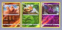 Pokemon Sun & Moon Base Set Reverse Holo Lot x3 NM 💎 - Image 1