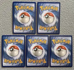 Pokemon Sun & Moon Unified Minds Reverse Holo Lot x5 NM 💎 - Image 2