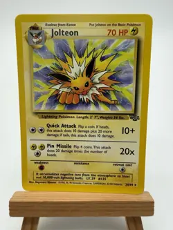 Pokemon Jolteon 1999 Jungle 20/64 NM/LP - Image 1