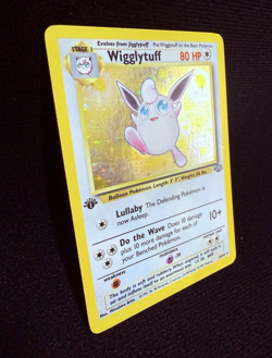 1999 Wigglytuff 16/64 *1st Edition* Jungle Holo Rare - Vintage Pokemon TCG WoTC - Image 3