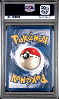 1999 POKEMON FOSSIL 1ST ED #53 PSYDUCK PSA 8 - Image 2