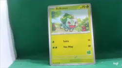 Pokemon Card Bulbasaur My First Battle Bulbasaur Stamp Near Mint Unique Art - Image 1