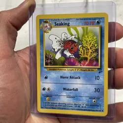 Pokemon TCG Seaking Base Set 2 60/130 Unlimited Uncommon NM/MT Never Played WOTC - Image 2