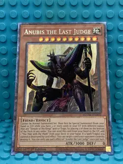 Yugioh! Anubis The Last Judge Collector’s Rare MZTM-EN003 - Image 3