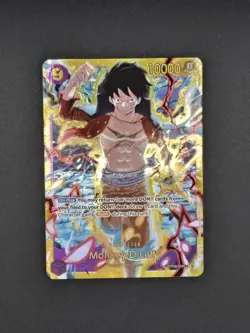 2024 ONE PIECE OP09 ENGLISH EN EMPERORS IN THE NEW WORLD MONKEY D. LUFFY SEC NM - Image 1