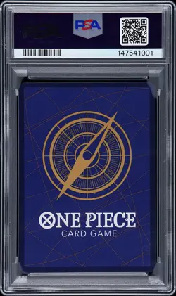2025 ONE PIECE OP11-A FIST OF DIVINE SPEED 3RD ANV-GOLD MONKEY D. LUFFY PSA 10 - Image 2