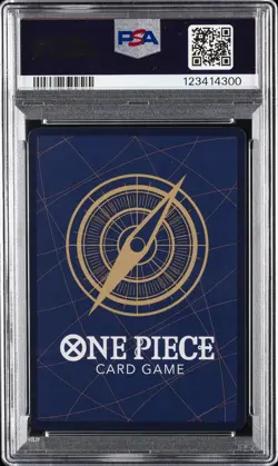 2025 ONE PIECE OP11-A FIST OF DIVINE SPEED 3RD ANV-SILVER MONKEY D. LUFFY PSA 10 - Image 2