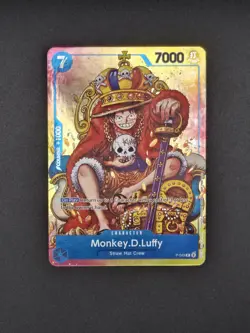 2024 ONE PIECE PROMOS ENGLISH EN MONKEY D. LUFFY CONVENTION EXCLUSIVE - FOIL NM - Image 1