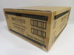 2025 One Piece English Carrying On His Will OP13 Factory Sealed Booster Box Case - Image 1