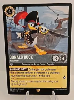 Donald Duck - Buccaneer 179/204 Disney's Lorcana Ursula's Return Regular - Image 1