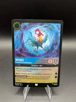 Heihei Expanded Consciousness 163/204 Uncommon Foil Lorcana Archazia's Island - Image 1