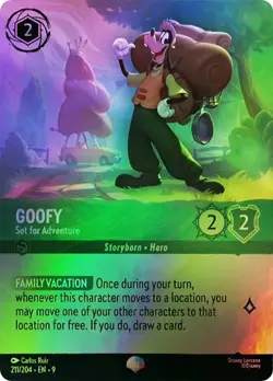 Goofy - Set for Adventure - Epic - Fabled #211 - Goofy Movie - Lorcana - NM - Image 1