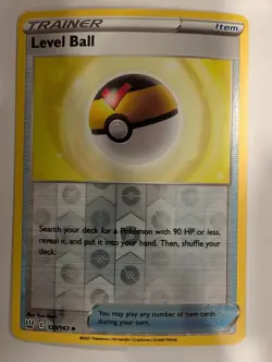 Level Ball 129/163 - Battle Styles Reverse Pokemon Holo Foil Nice! - Image 1