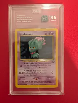 Pokemon TCG Misdreavus #39 Black Star Promo Card Wotc TAG 8.5 NM/MT+ - Image 5