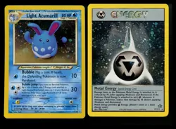 Light Azumarill 13/105 Neo Destiny Metal Energy 19 Vintage Pokemon Card Lot WOTC - Image 1