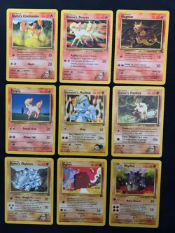 54 VINTAGE POKEMON CARDS LOT - BASE SET, ROCKET, FOSSIL, JUNGLE, - LP-MP - Image 2