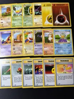 Huge Collection Bulk Lot 30 ALL 1st Edition Base Set Shadowless Pokemon Cards HP - Image 3