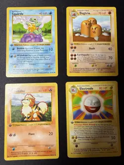 Huge Collection Bulk Lot 30 ALL 1st Edition Base Set Shadowless Pokemon Cards HP - Image 4