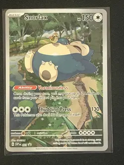 Snorlax 051 Sv: Scarlet & Violet Promo Cards Holo - Image 1