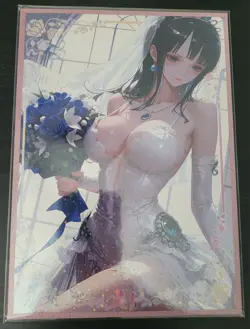 Nico Robin One Piece Summer Goddess A5 Art Board CCG Card Waifu #07/50 - Image 1