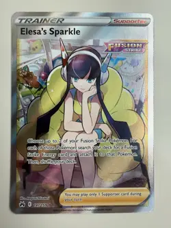 Pokemon Card - Elesa's Sparkle Crown Zenith 147/159 Ultra Rare NM - Image 1
