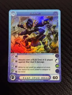 Chaotic AU 8/200 Illiar Holo Foil Super Rare Card Max Power Speed Energy - Image 1