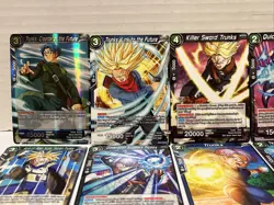 Trunks Assorted Lot Of 41 Dragon Ball Z Super Card Game Cards Rare Uncommon - Image 2