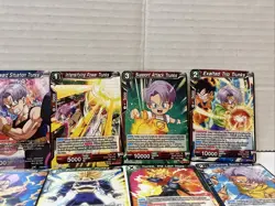 Trunks Assorted Lot Of 41 Dragon Ball Z Super Card Game Cards Rare Uncommon - Image 4