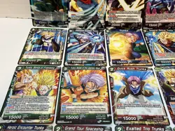Trunks Assorted Lot Of 41 Dragon Ball Z Super Card Game Cards Rare Uncommon - Image 5