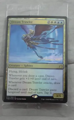 Dream Trawler Prerelease Foil Card Rare Magic The Gathering NM (THB) - Image 1