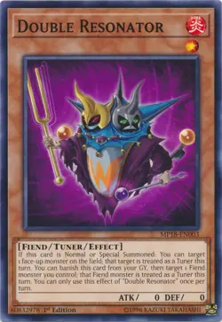 Double Resonator - MP18-EN003 - Common - 1st Edition Near Mint Yugioh Card - Image 1
