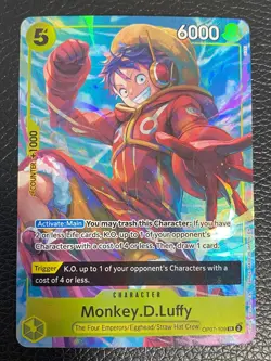 Monkey.D.Luffy (Illustration Box Vol.3) OP07-109 One Piece Promotion Cards Foil - Image 1