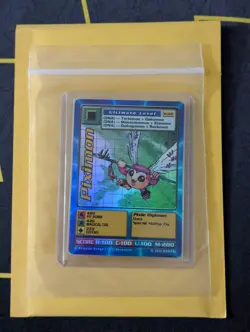 1999 Digimon Card Game - Piximon St-30S Holofoil (NM) - Image 3