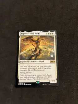 Sephara, Sky's Blade (Promo Pack) [Core Set 2020 Promos] Magic MTG Cards LP - Image 1