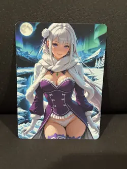 SET OF 32 R18+ UNCENSORED RE:ZERO CARDS (ASK FOR PHOTOS OF BACK OF CARDS - Image 5