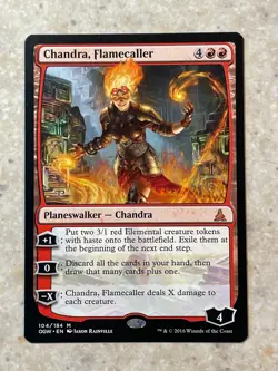 MTG NM Chandra, Flamecaller [Oath of the Gatewatch] - Image 1