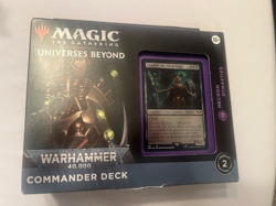 Magic The Gathering: Warhammer 40K Necron Dynasties Commander Deck Sealed/New - Image 1