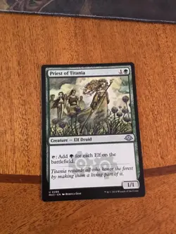 Priest of Titania Modern Horizons 3 MH3 Magic the Gathering MTG - Image 1
