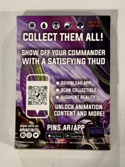 Szarel, Genesis Shepherd MTG Pinfinity AR-Enhanced Commander Token Exclusive - Image 2