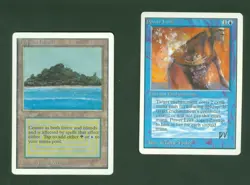 TROPICAL ISLAND and POWER LEAK UNLIMITED Magic the Gathering - Image 1