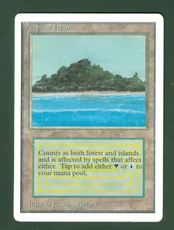TROPICAL ISLAND and POWER LEAK UNLIMITED Magic the Gathering - Image 3