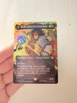 Jecht, Reluctant Guardian (Borderless) Final Fantasy Foil - Image 1