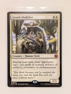 Magic MTG Outlaws of Thunder Junction: The Big Score #2 Grand Abolisher - Image 1