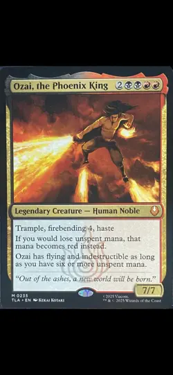 Magic the Gathering, Ozai the Phoenix King - Image 1