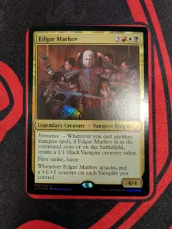 Edgar Markov - Commander 2017 (C17) Foil - LP - Image 1