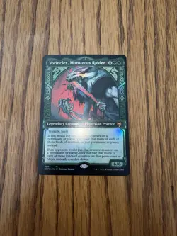 Magic: The Gathering Miscut/Misprint Vorinclex Monsterous Raider Kaldheim Foil - Image 4