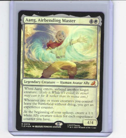 Magic MTG Avatar The Last Airbender Aang Airbending Master Foil M0074 - Image 1